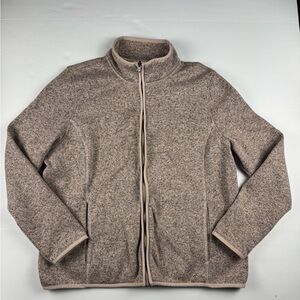 Women’s Bass full zip jacket with pockets size XL